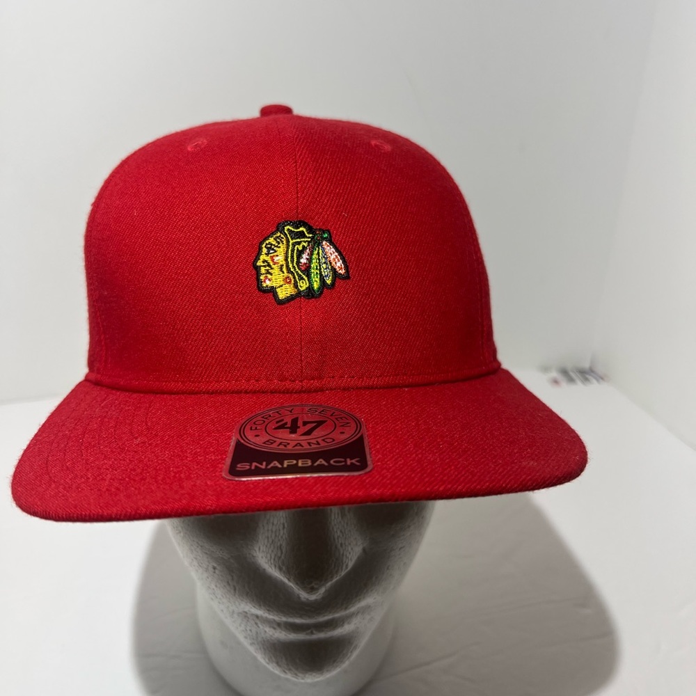 47 brand Chicago‎ Blackhawks sample snapback hat